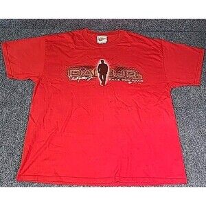 Vintage Dale Earnhardt Jr T Shirt XLarge Face The Race NASCAR Shirt XL